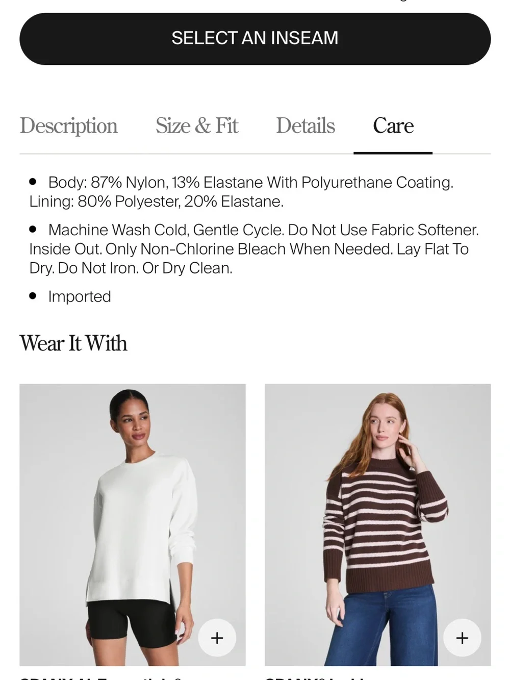 SPANX these sleek